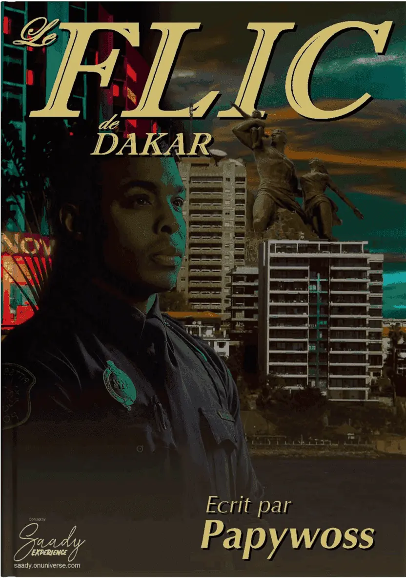 Couverture du livre Le Flic De Dakar par l'écrivain sénégalais Papywoss